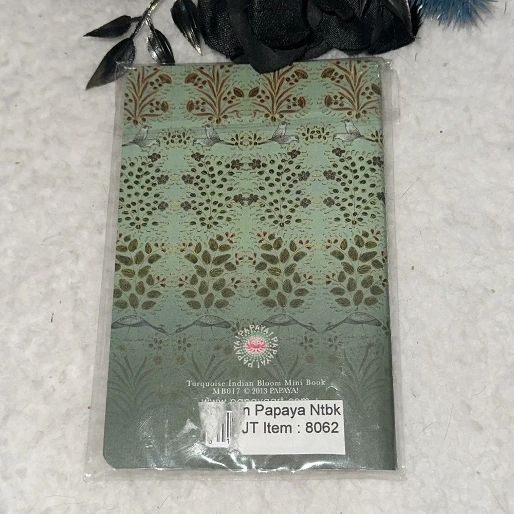Papaya Art Mini Notebook Set of 3 Leap of Faith Bees Knees Floral Pocket Journal